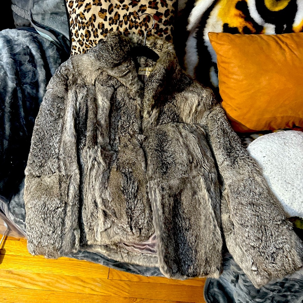 Classy Rabbit Short Jacket